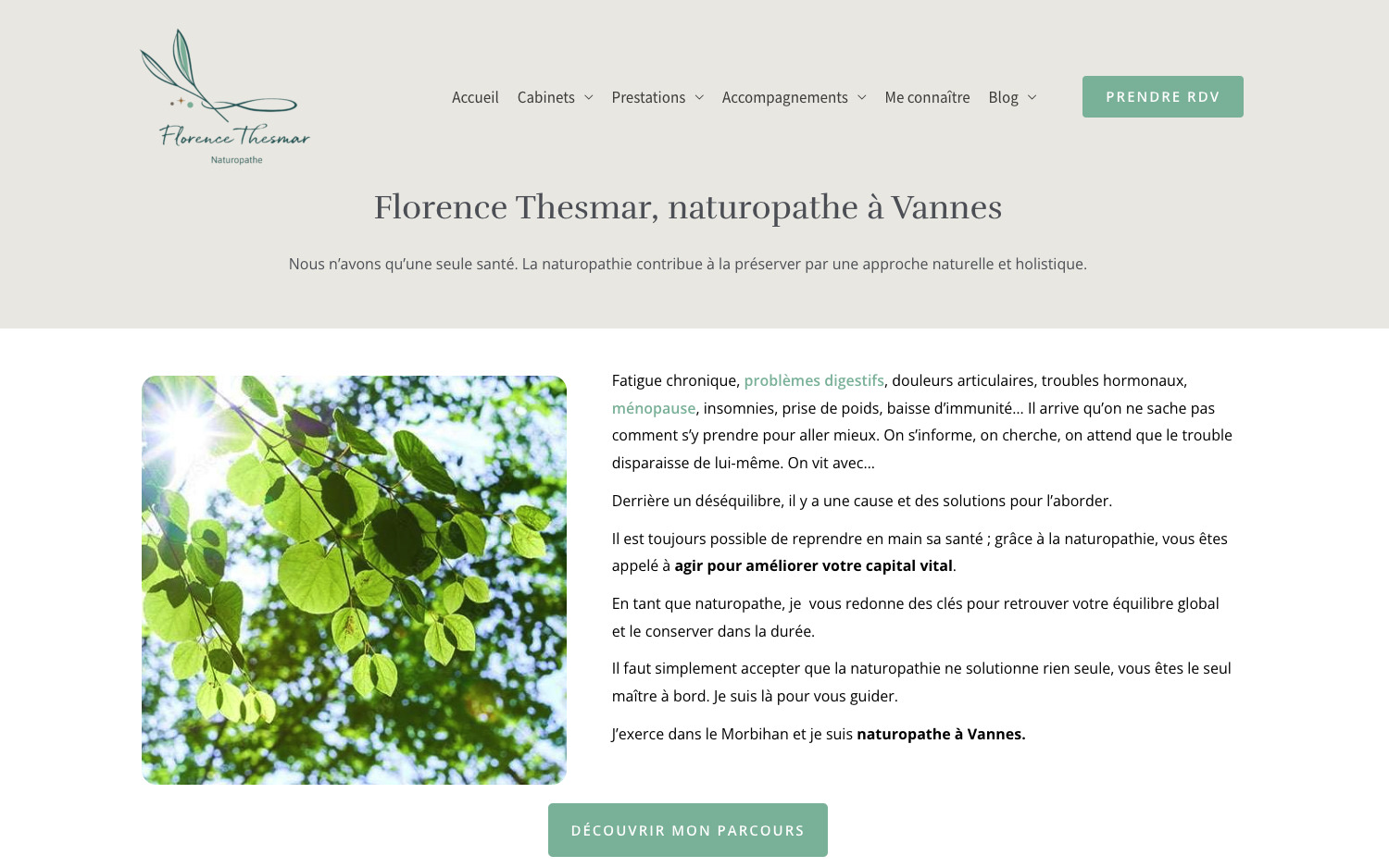 Florence naturopathe site web