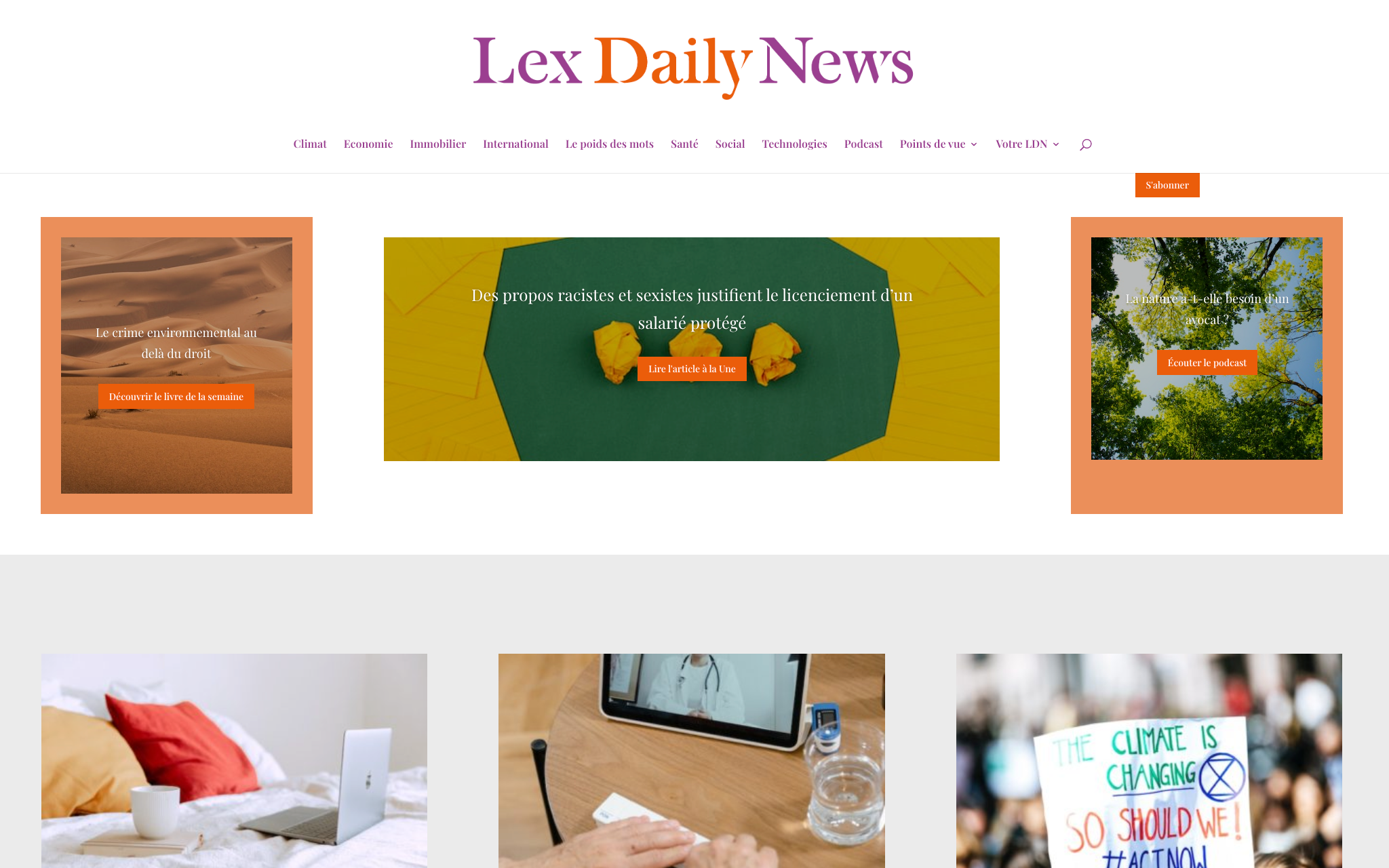 Lex Daily News avant