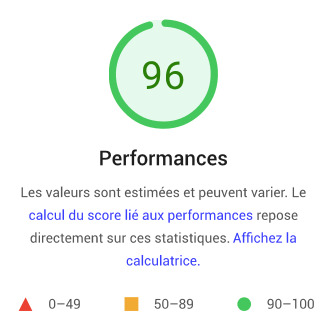 Maude de Goer site performance